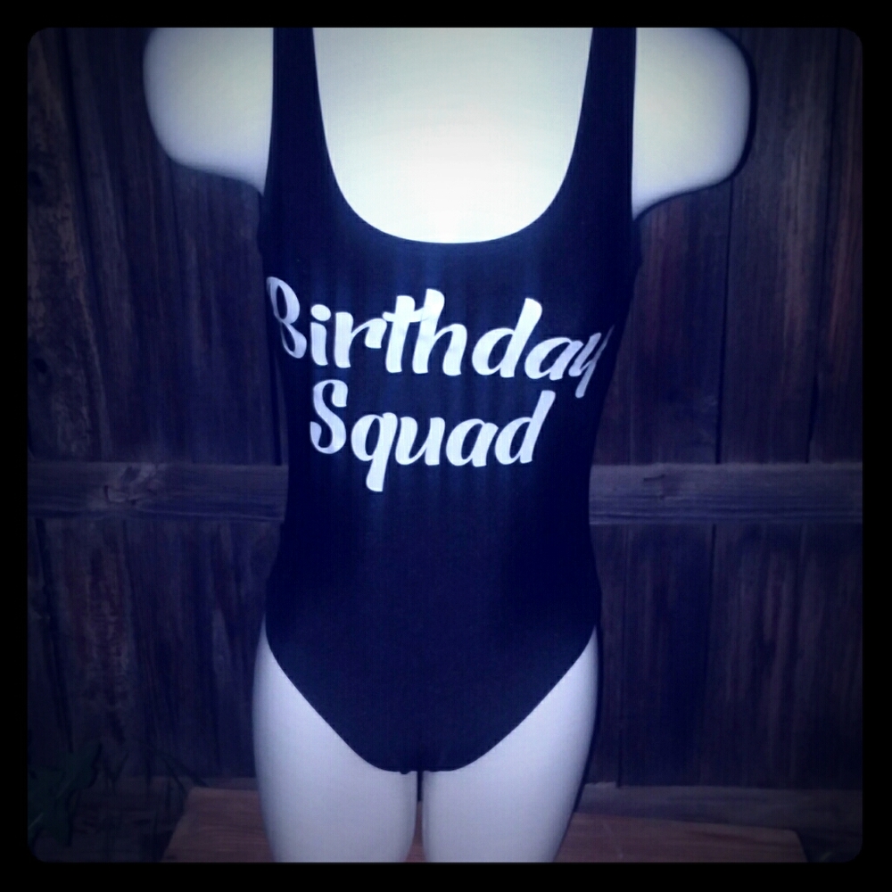 Birthday Swim Suit
